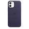 Apple Leder Case mit MagSafe für iPhone 12 Mini dunkelviolett Vorschaubild