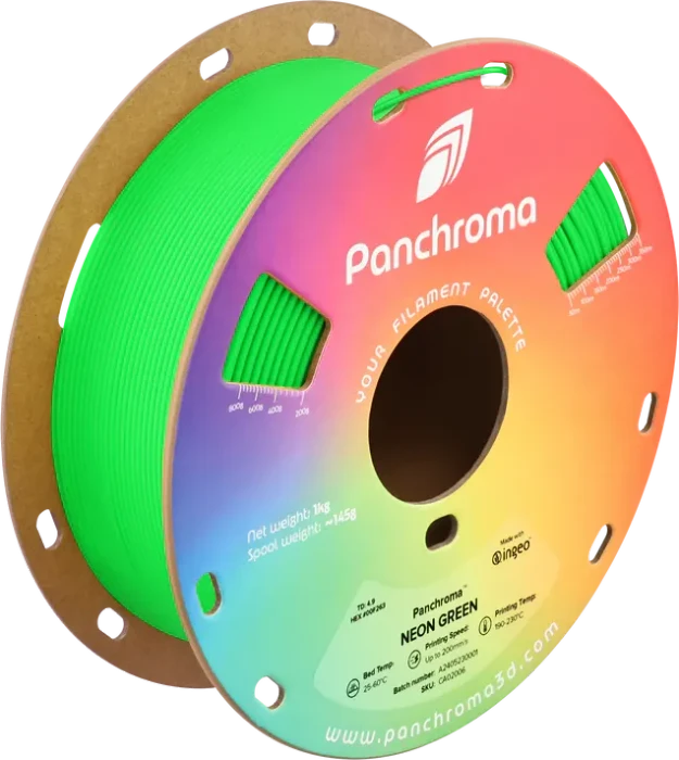 Polymaker Panchroma Neon, grün, Spule, 1.75mm, 1.00kg