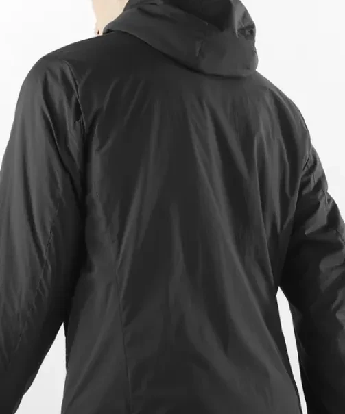Salomon Mountain Flex Hooded Funktionsjacke deep black (Herren)
