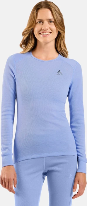 Odlo Active Warm Eco Funktionsshirt langarm blue heron (Damen)