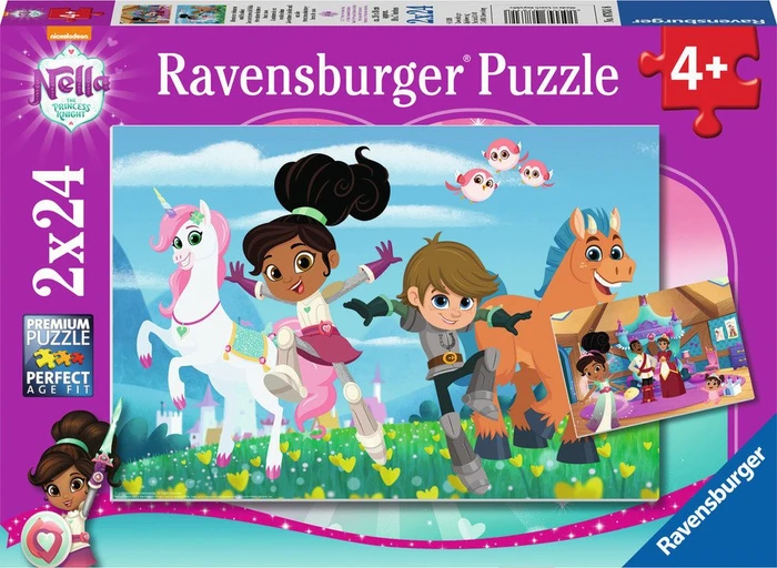 Ravensburger Puzzle Nella die Ritterprinzessin Abenteuer drinnen und draußen