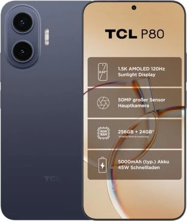 TCL P80 256GB midnight blue