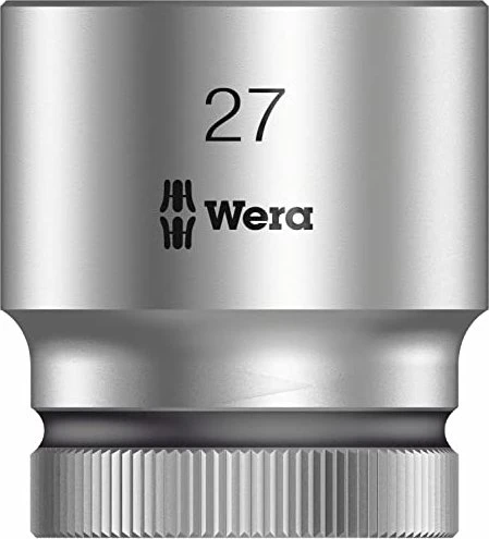 Wera 8790 HMC Zyklop Außensechskant Steckschlüssel 1/2", 27x40mm