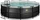 Exit Toys Black Leather Frame Pool mit Filterpumpe rund 450x122cm (30.22.15.20)