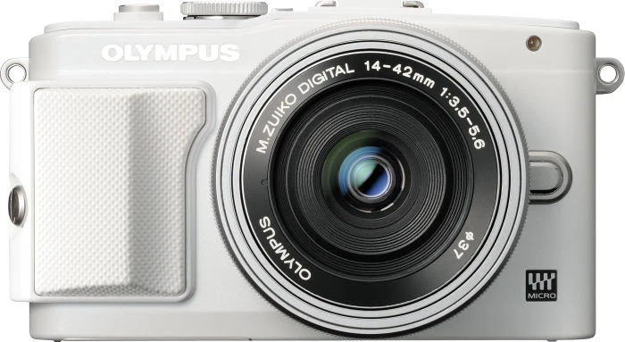 Olympus PEN E-PL6 weiß mit Objektiv M.Zuiko digital ED 14-42mm 3.5-5.6 EZ