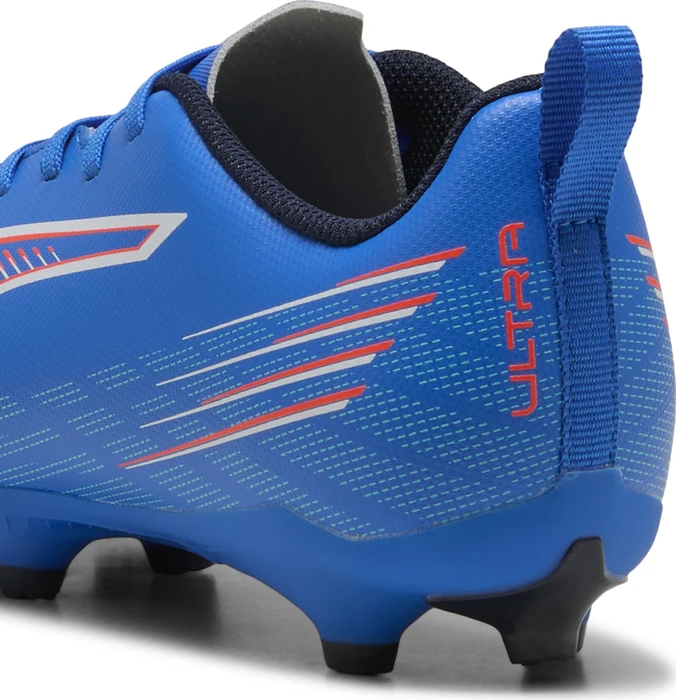 Puma Ultra 5 Play FG/AG ultra blue/puma white/glowing red (Junior)