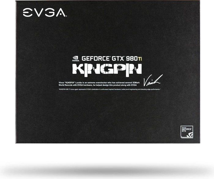 EVGA GeForce GTX 980 Ti Classified KINGPIN, 6GB GDDR5, DVI, HDMI, 3x mDP