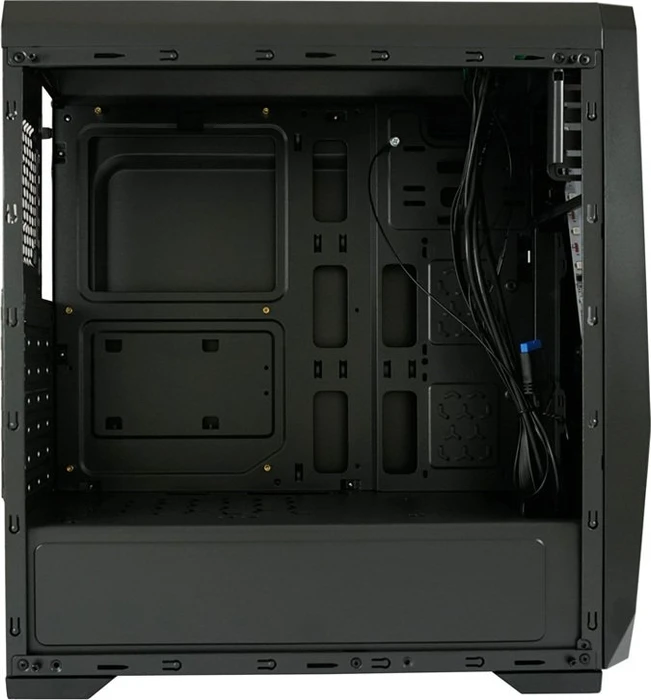 LC-Power Gaming 700B Hexagon, Glasfenster