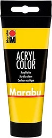 Marabu Acryl Color Acrylfarbe, gelb, 100ml