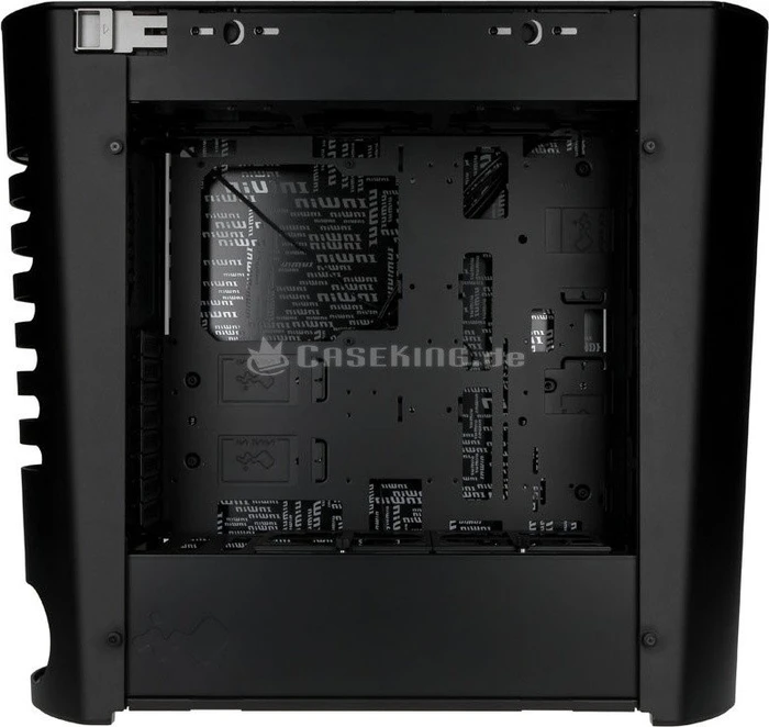 In Win 915, schwarz, Glasfenster