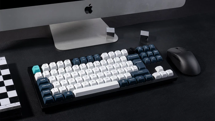 Keychron Q3 Max, Carbon Black, TKL, LEDs RGB, hot-swap, Gateron Jupiter RED, USB/Bluetooth, DE