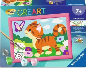 Ravensburger Malen nach Zahlen CreArt Kätzchen im Garten