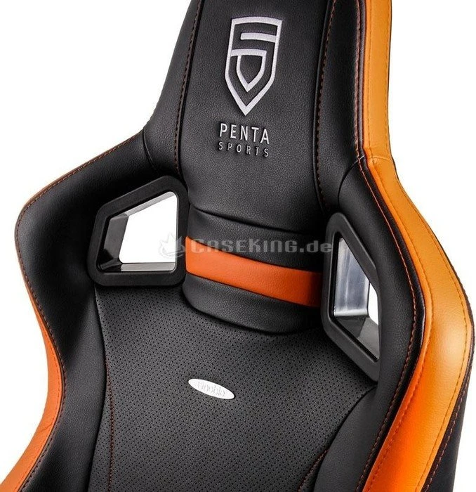 noblechairs Epic Penta Sports Edition Gamingstuhl, schwarz/orange