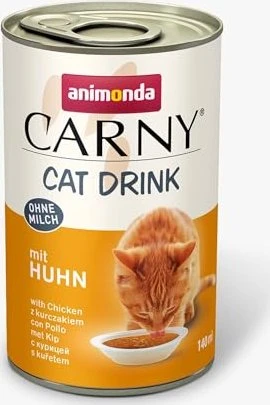 animonda Carny Adult Cat Drink, mit Huhn, 24 Stück (140ml)