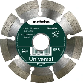 Metabo Professional SP-U Diamanttrennscheibe, 115x1.8x22.23mm, 1 Stück