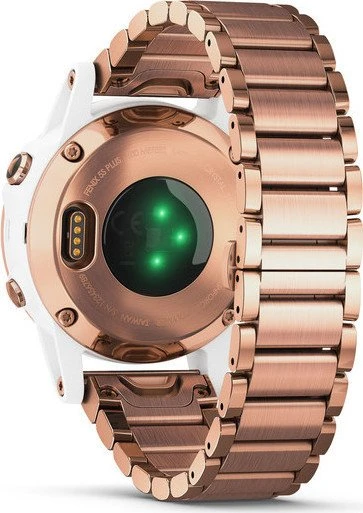 Garmin Fenix 5S Plus Sapphire rosegold mit Metallarmband