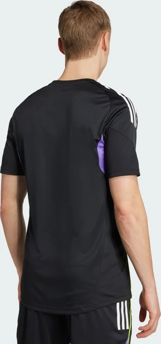 adidas Tiro 25 Competition Funktionsshirt kurzarm black/purple rush (Herren)