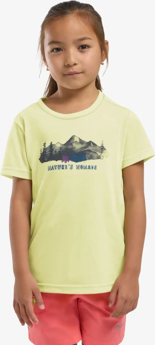 Jack Wolfskin Hiking Graphic Funktionsshirt kurzarm daisy (Junior)