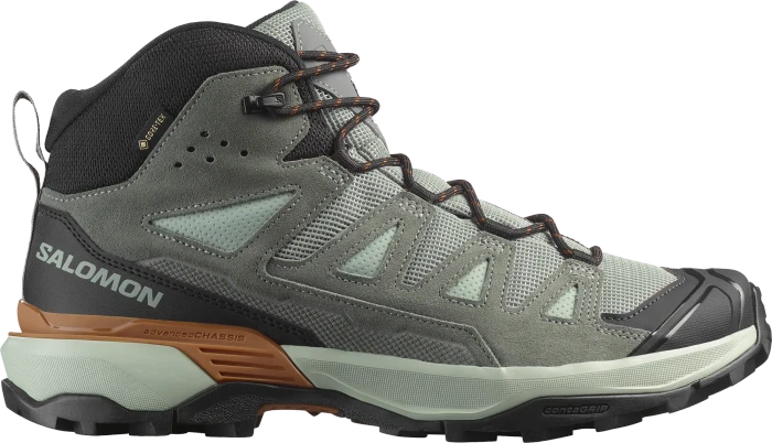 Salomon X Ultra 360 Leather Mid GTX wrought iron/sedona sage/sierra (Herren)