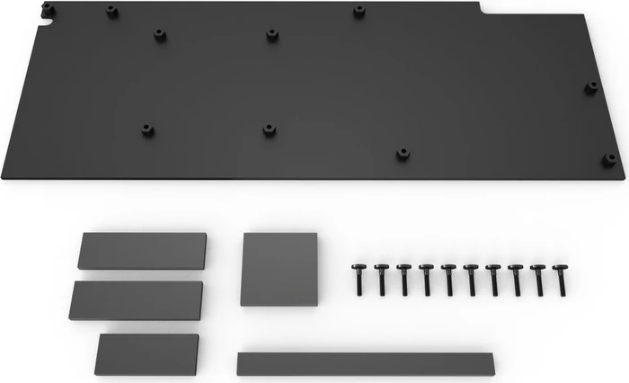 Alphacool Eisblock Aurora Backplate GPX-A AMD Radeon RX 5700/5700XT XFX Thicc II/III, schwarz