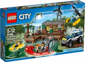 LEGO City Sumpfpolizei - Banditenversteck im Sumpf
