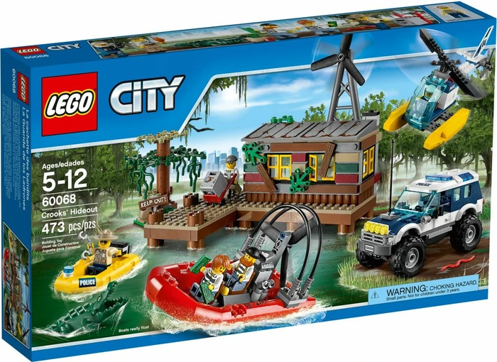 LEGO City Sumpfpolizei - Banditenversteck im Sumpf