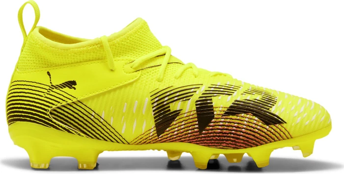 Puma Future 8 Match FG/AG yellow alert/puma black/sun struck (Junior)
