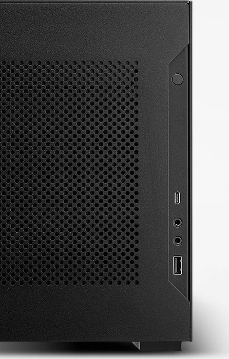Lian Li DAN Cases A4-H2O, PCIe 4.0, silber, Mini-ITX