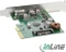 InLine Schnittstellenkarte, 1x USB-C 3.1, 1x USB-A 3.1, PCIe 2.0 x4 Vorschaubild