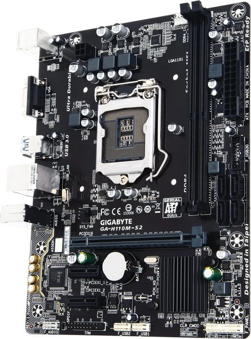 GIGABYTE GA-H110M-S2 (Intel 1151)