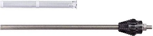 fischer TherMax 10/160 M10 Abstandsmontagesystem Schrauben/Dübel-Sortiment, 20 Stück