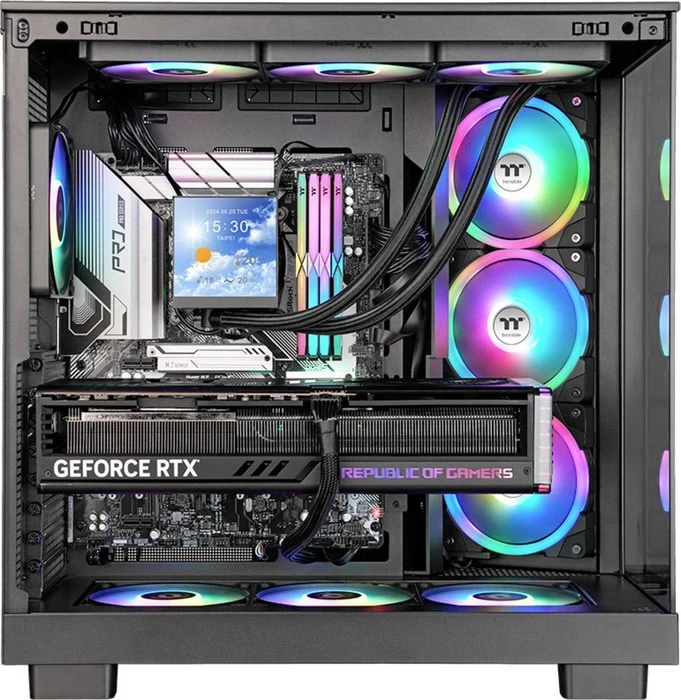 Thermaltake MAGFloe 360 Ultra ARGB Black, schwarz