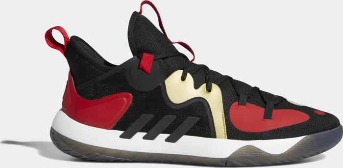 adidas Harden Step Back 2.0 core black/gold metallic/scarlet (Herren)