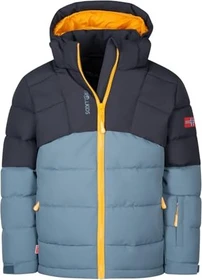 Trollkids Gryllefjord Funktionsjacke black/steel blue (Junior)