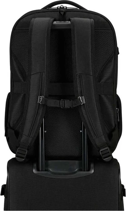 Samsonite Roader, Backpack L, 17.3" Notebook-Rucksack, 46cm, 31.5/39.5l, erweiterbar, Deep Black
