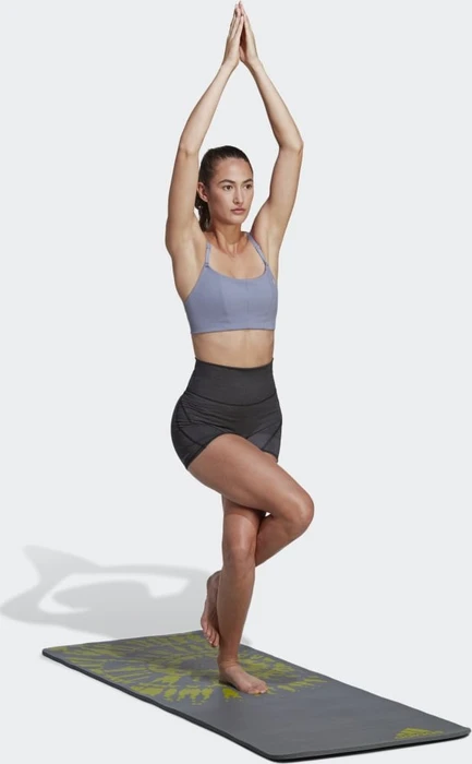 adidas Yoga Studio Light-Support Sport-BH silver violet (Damen)
