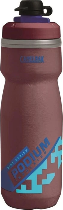 CamelBak Podium Chill Trinkflasche 600ml burgundy/blue