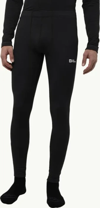 Jack Wolfskin Infinite Warm Hose lang schwarz (Herren)