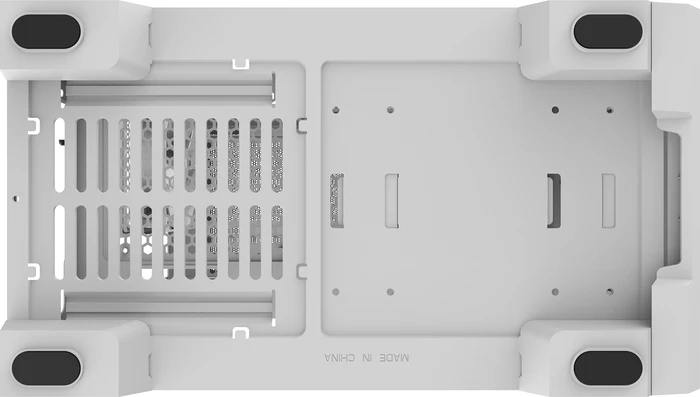 Zalman Z1 Iceberg_White, weiß, Glasfenster