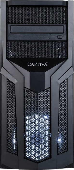 Captiva Highend Gaming I56-068, Core i5-10400, 8GB RAM, 480GB SSD, 1TB HDD, GeForce GTX 1650