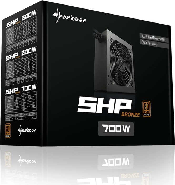 Sharkoon SHP Bronze 700W, ATX 2.3