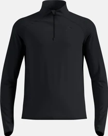 Odlo Zeroweight Warm Half Zip 2.0 Laufshirt langarm schwarz (Herren)