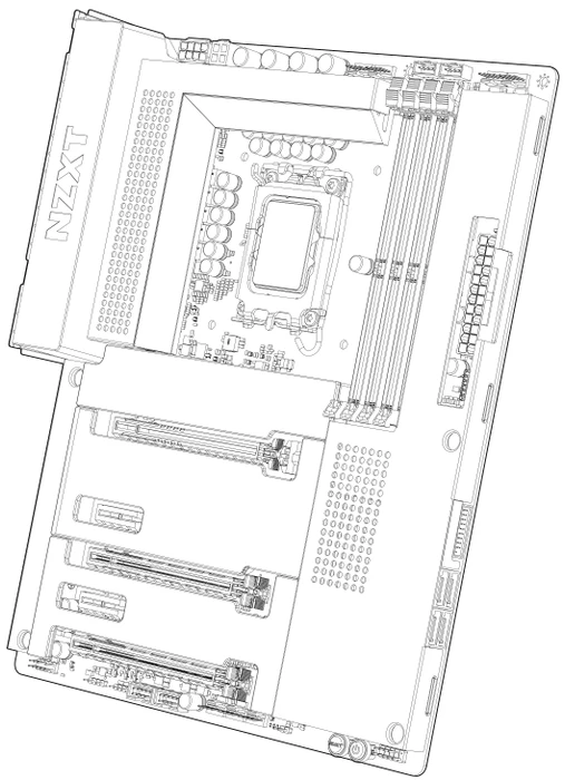NZXT N7 Z690 Black (Intel 1700)