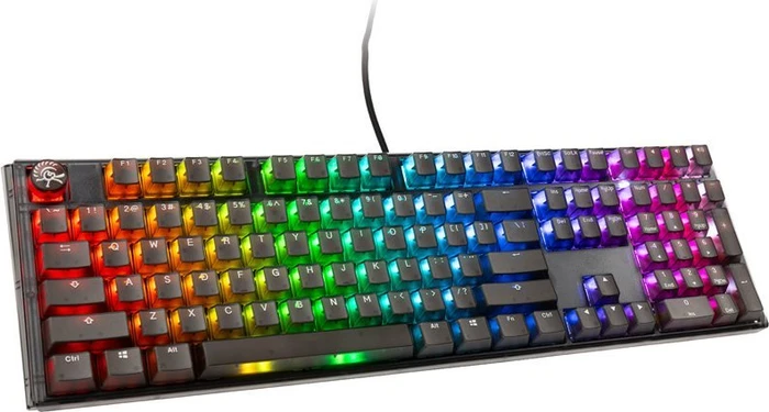 Ducky One 3, Aura Black, LEDs RGB, MX SPEED RGB Silver, USB, US