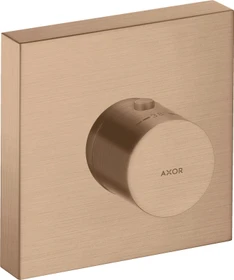 Hansgrohe Axor ShowerSolutions Thermostatmodul 120/120 brushed red gold
