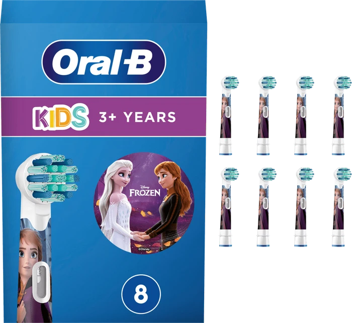 Oral-B Kids Frozen II Kinder-Ersatzbürste, 8 Stück