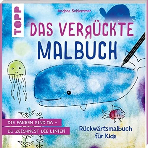frechverlag Das verrückte Malbuch