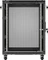 Lanberg 19" Rackschrank 15HE, freistehend, Flat Pack, Gitternetztür, IP20, RAL 9004, 800mm tief Vorschaubild