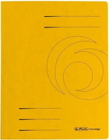Herlitz Schnellhefter Colorspan, A4, gelb
