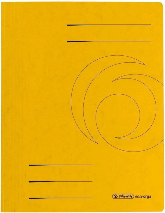 Herlitz Schnellhefter Colorspan, A4, gelb